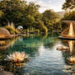 découvrez comment les piscines écologiques intègrent des installations artistiques uniques pour célébrer le festival de l'eau, alliant art et environnement dans un cadre naturel et durable.