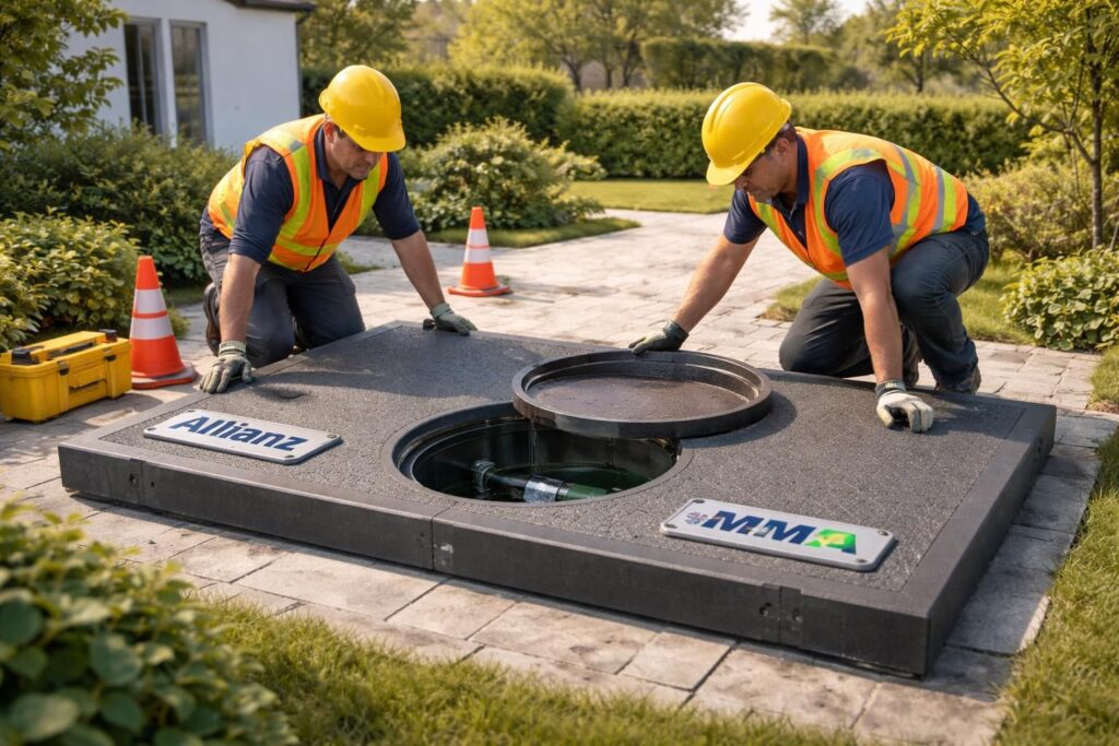 protégez votre installation d'assainissement grâce aux solutions d'assurance adaptées d'allianz et mma bâtiment. couverture fiable et services personnalisés pour votre tranquillité d'esprit.